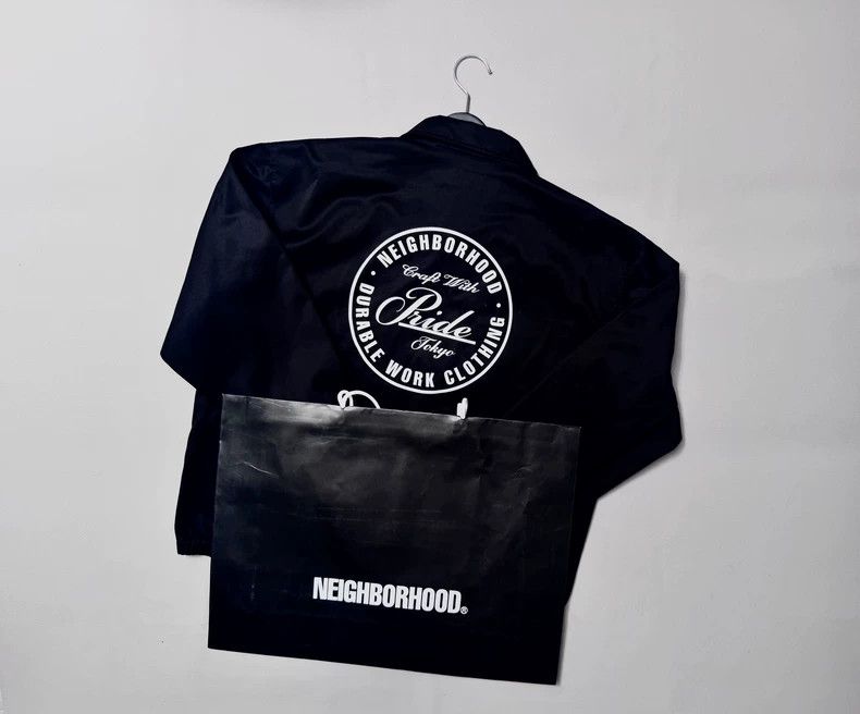 Neighborhood NEIGHBORHOOD SS25 Logo Coach Jacket Size US L / EU 52-54 / 3 - 1 Thumbnail