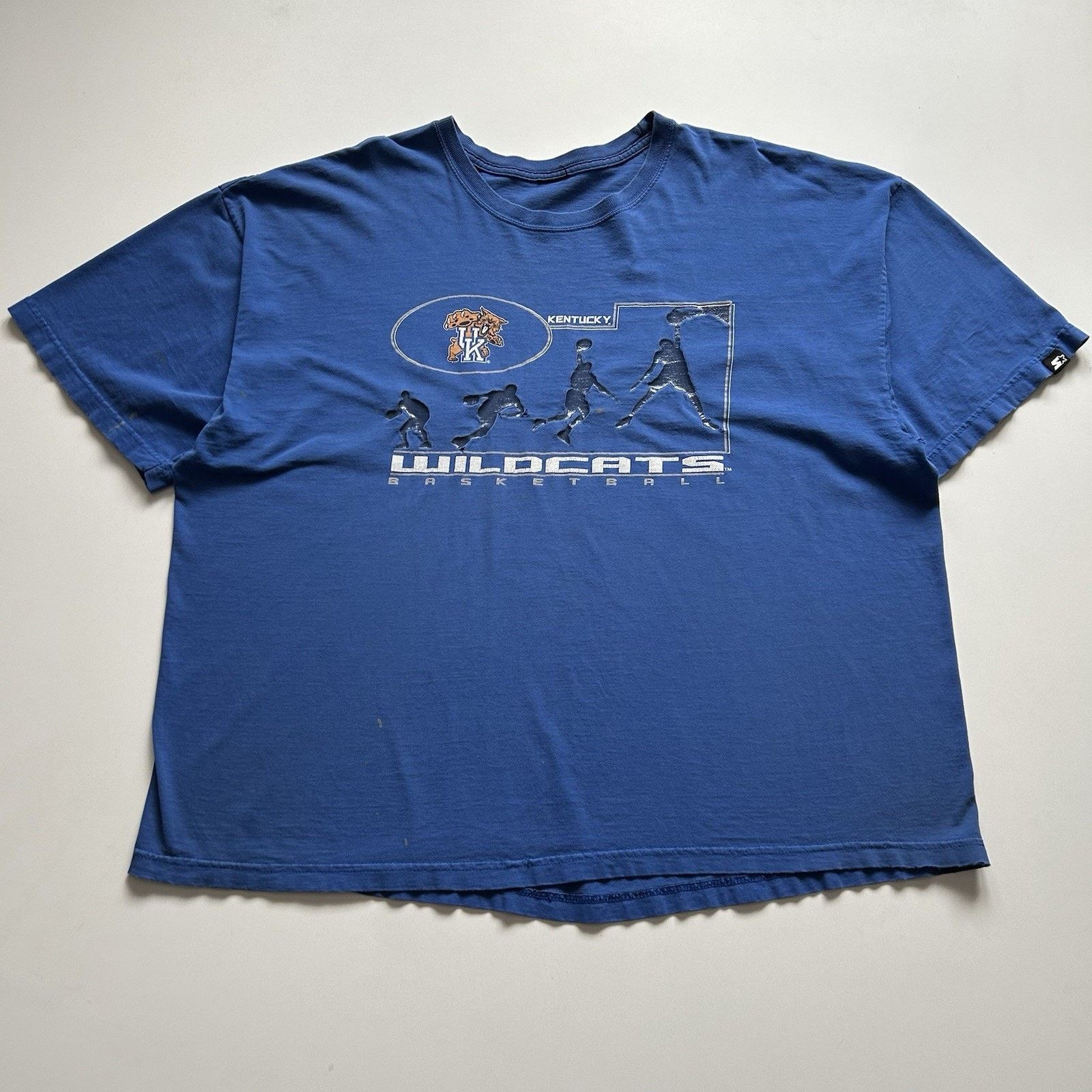 NCAA Vintage UK Kentucky Wildcats T-Shirt XXL 90s Starter NCAA Size US XXL / EU 58 / 5 - 1 Thumbnail