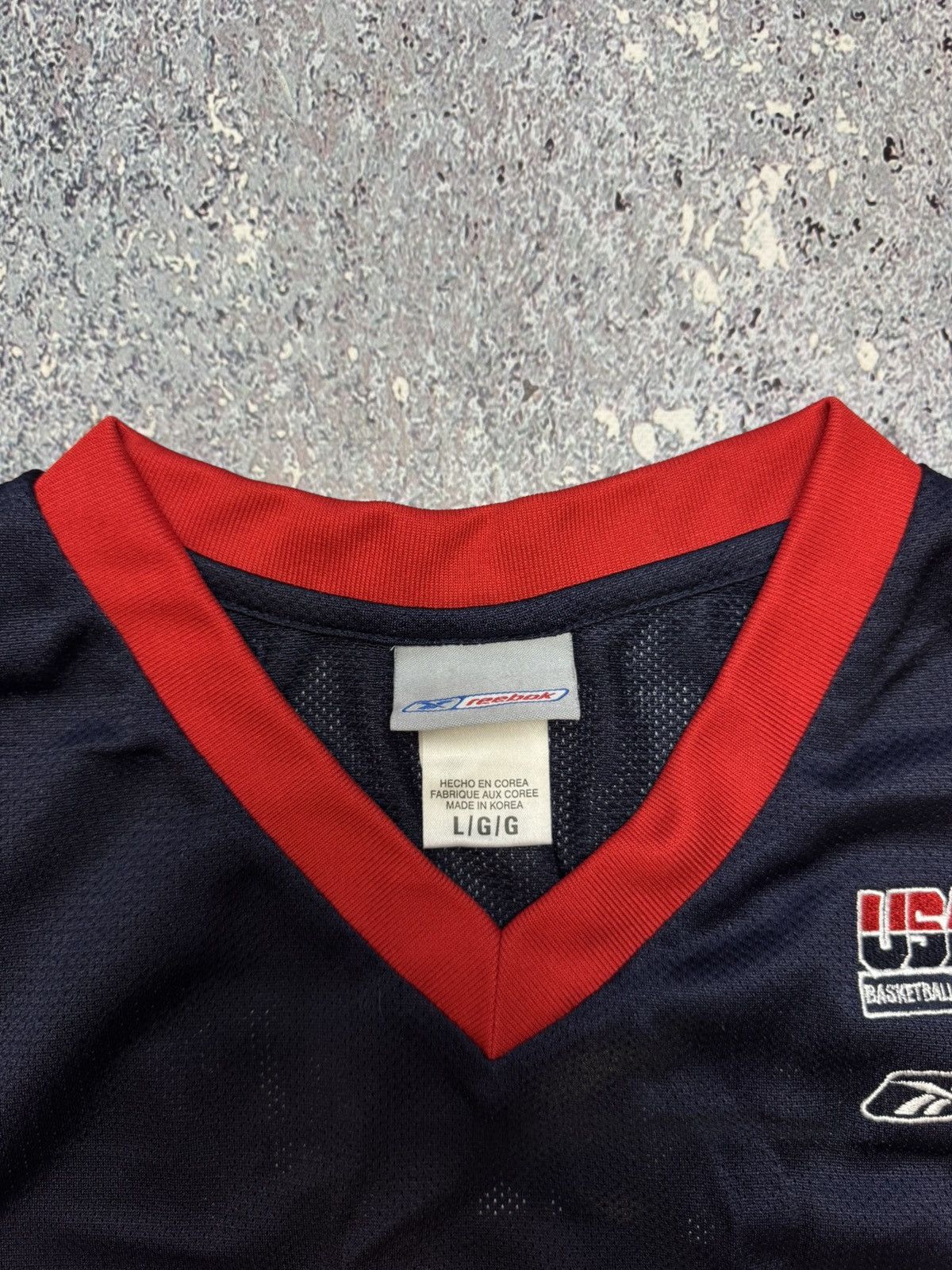 NBA × Reebok × Vintage KOBE BRYANT 8 USA BASKETBALL VINTAGE REEBOK JERSEY Size US L / EU 52-54 / 3 - 16 Thumbnail
