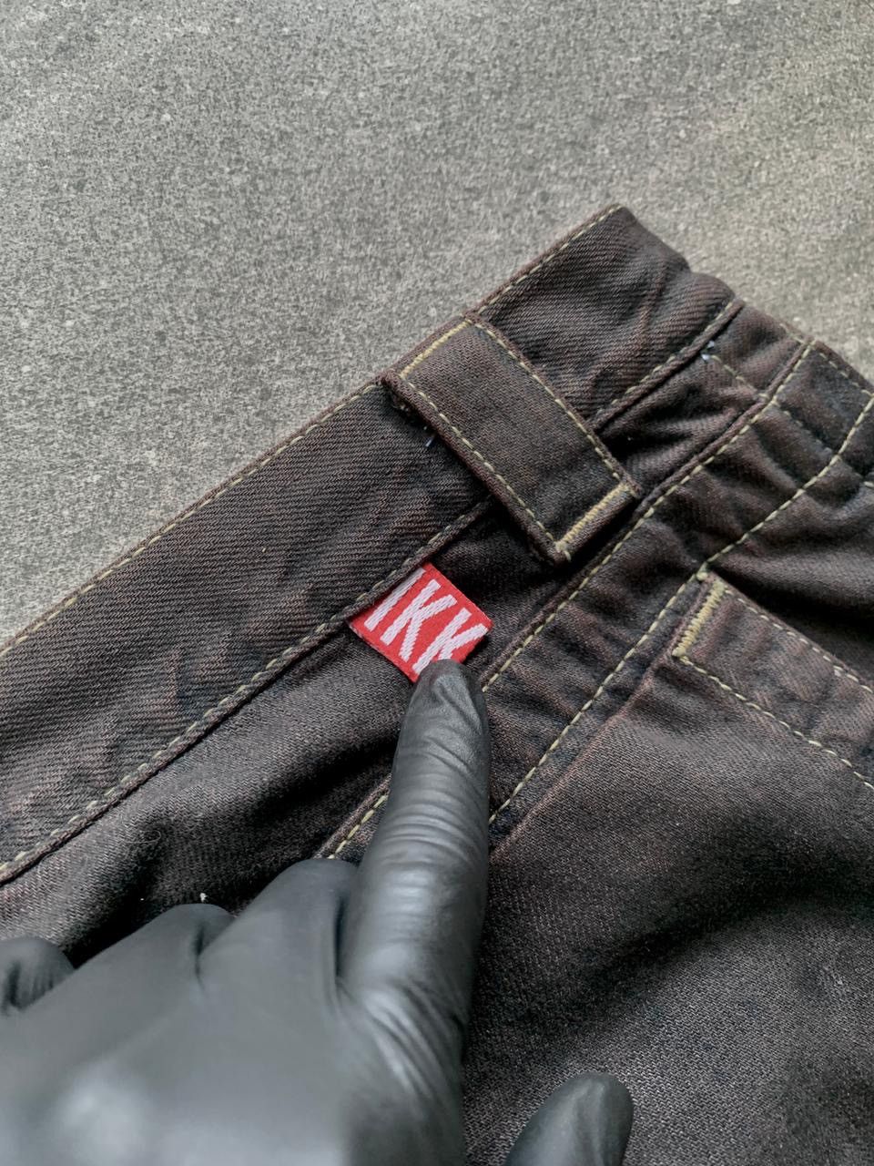 Dirk Bikkembergs FREE TAX! 90s Strap Denim Jeans Size US 30 / EU 46 - 9 Thumbnail