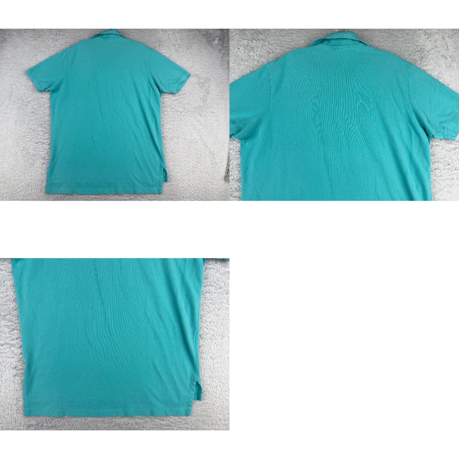 Ralph Lauren VINTAGE Ralph Lauren Polo Shirt Men XL Blue 100% Cotton Jersey Polo Shirt Mod ern American Sports Mens Size US XL / EU 56 / 4 - 9 Thumbnail