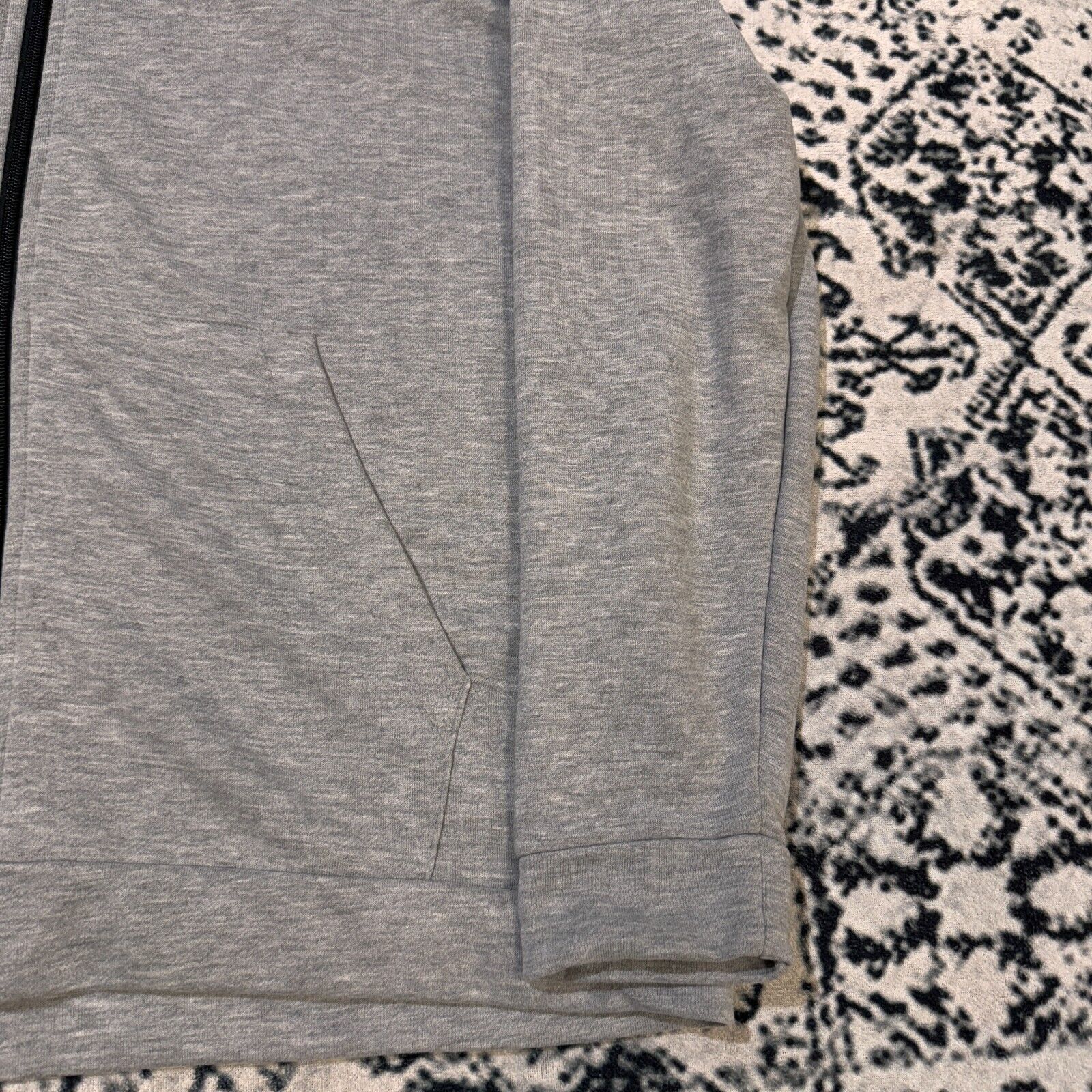 Nike × Vintage Vintage Nike Unisex Gray Cotton Hoodie Zip Size XL Y2K 90s Size US XL / EU 56 / 4 - 5 Thumbnail