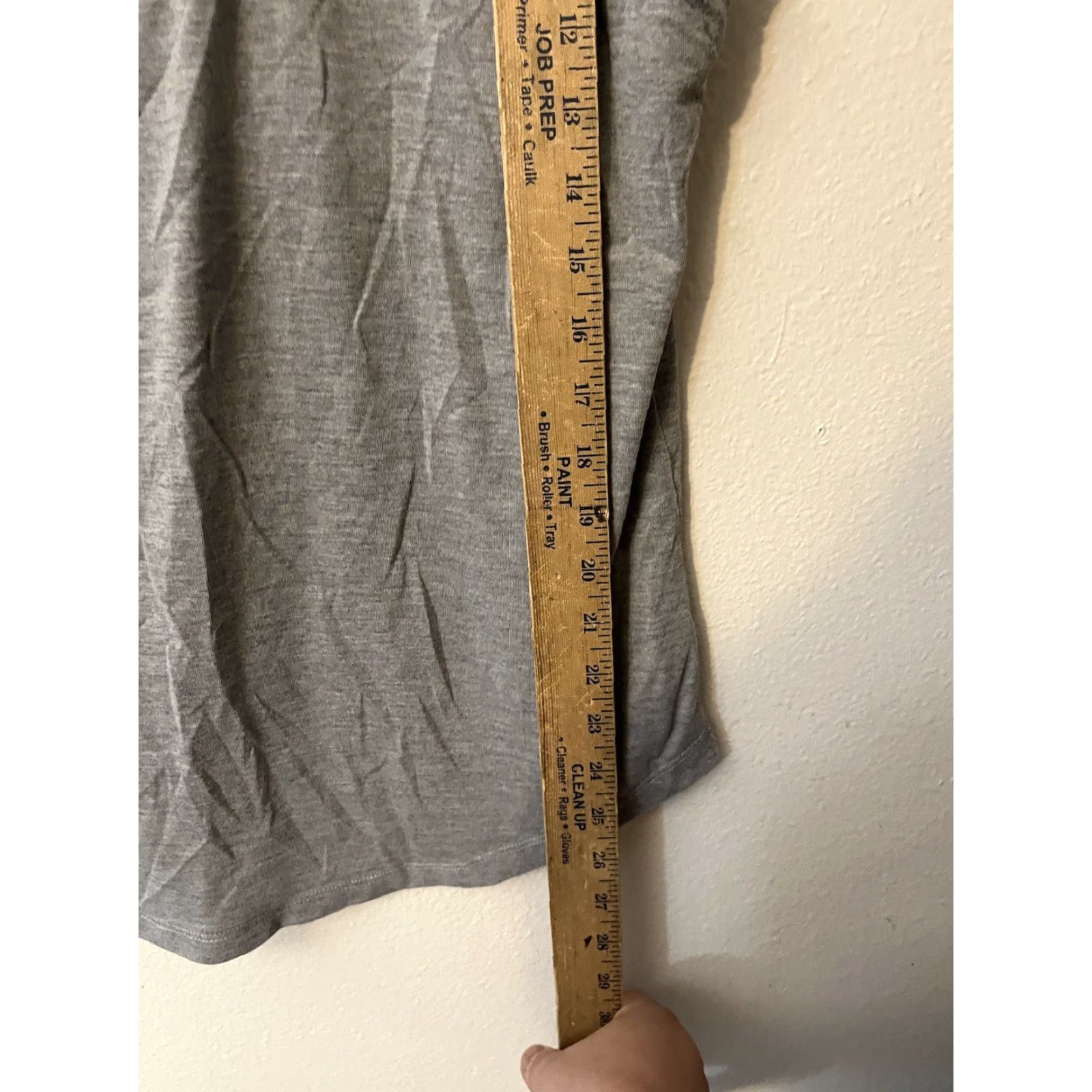 Vintage RBX Tank Top Womens XL Gray Heather V Neck Strappy Racerback Athletic Gym Size XL / US 12-14 / IT 48-50 - 5 Thumbnail
