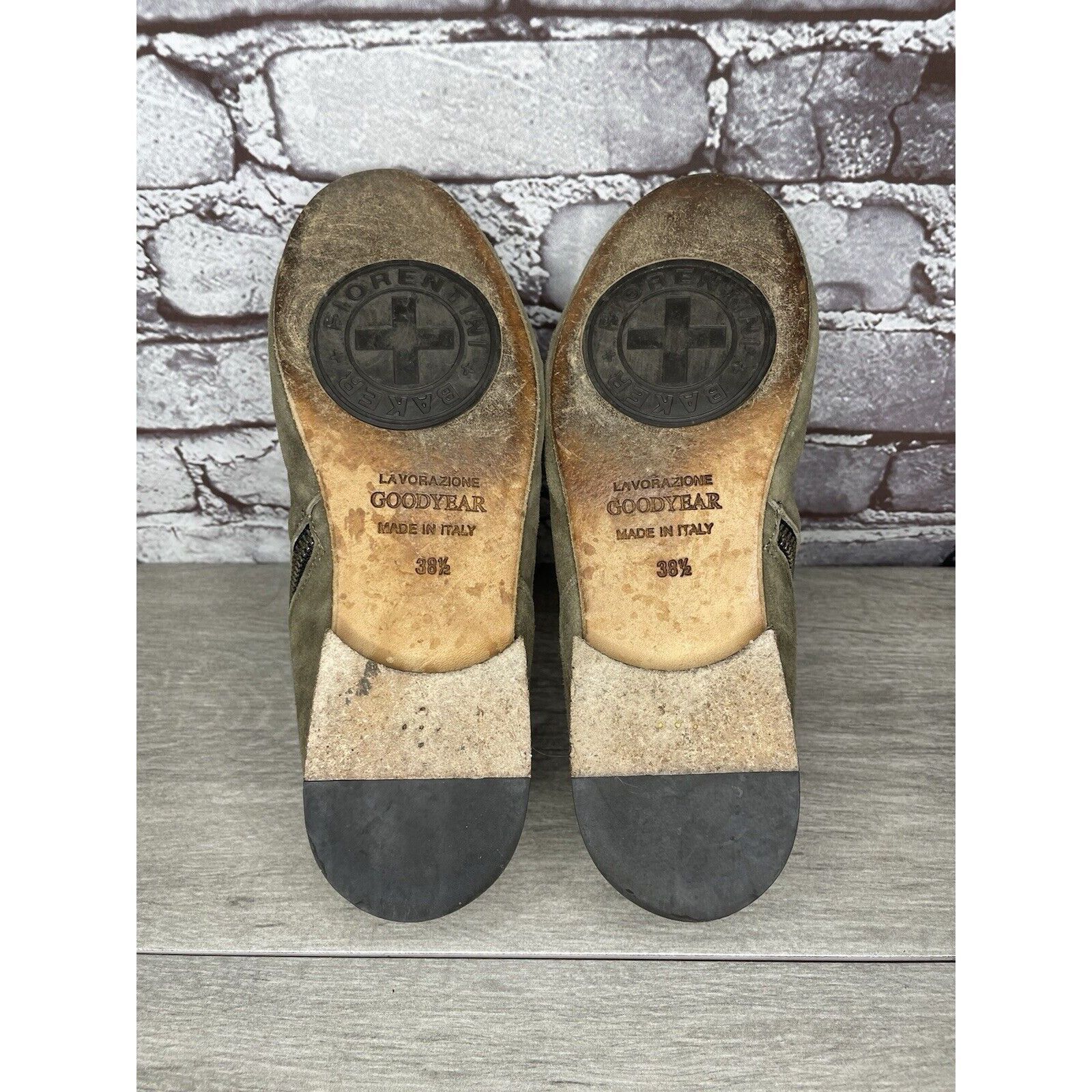 Fiorentini + Baker Fiorentini + Baker Goodyear Taupe Suede Side Zip Ankle Boots Size US 8 / IT 38 - 16 Thumbnail