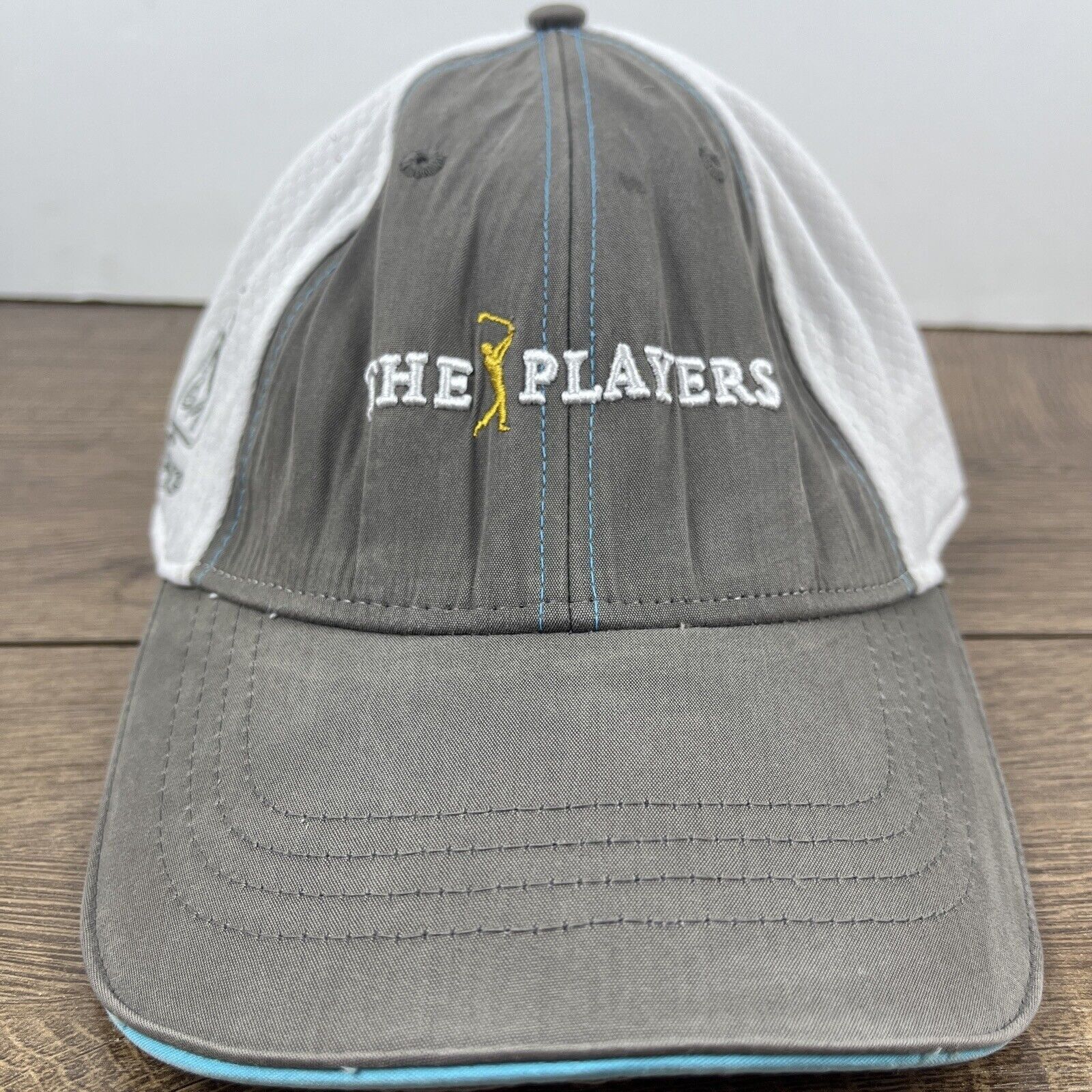 Other The Players Hat Golf Gray Hat Adjustable Adult Size Hat Gray Size ONE SIZE - 4 Thumbnail