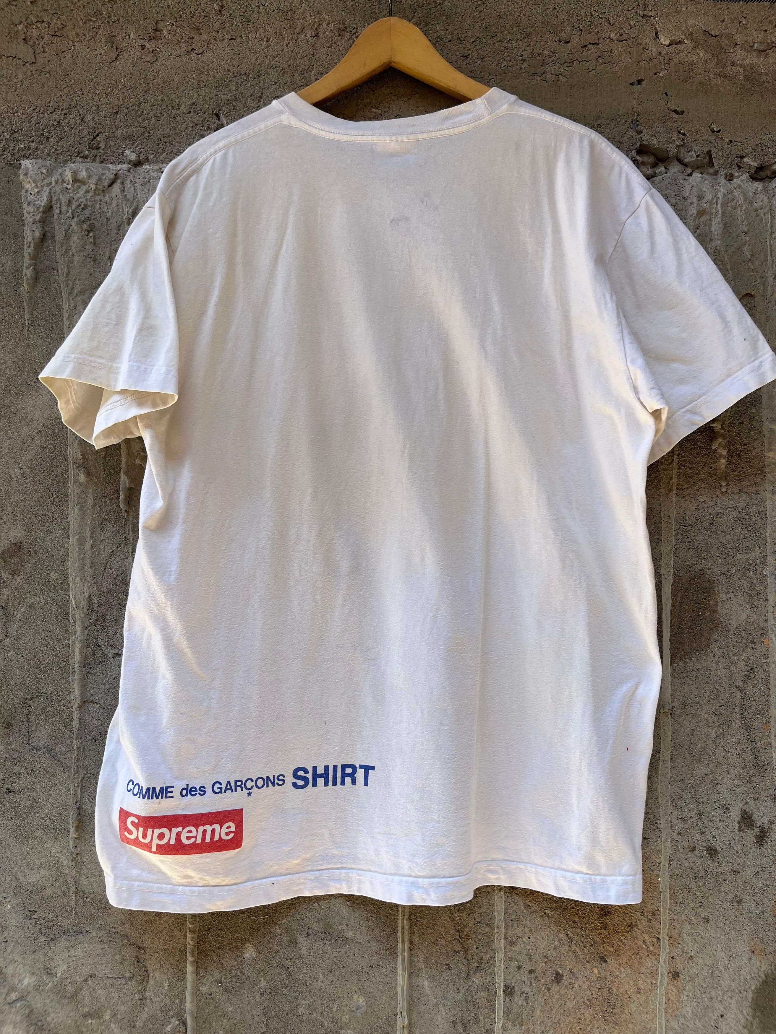 Comme des Garcons SHIRT × Supreme Supreme X Comme des Garcons Harold Hunter Tshirt Size US XL / EU 56 / 4 - 4 Thumbnail