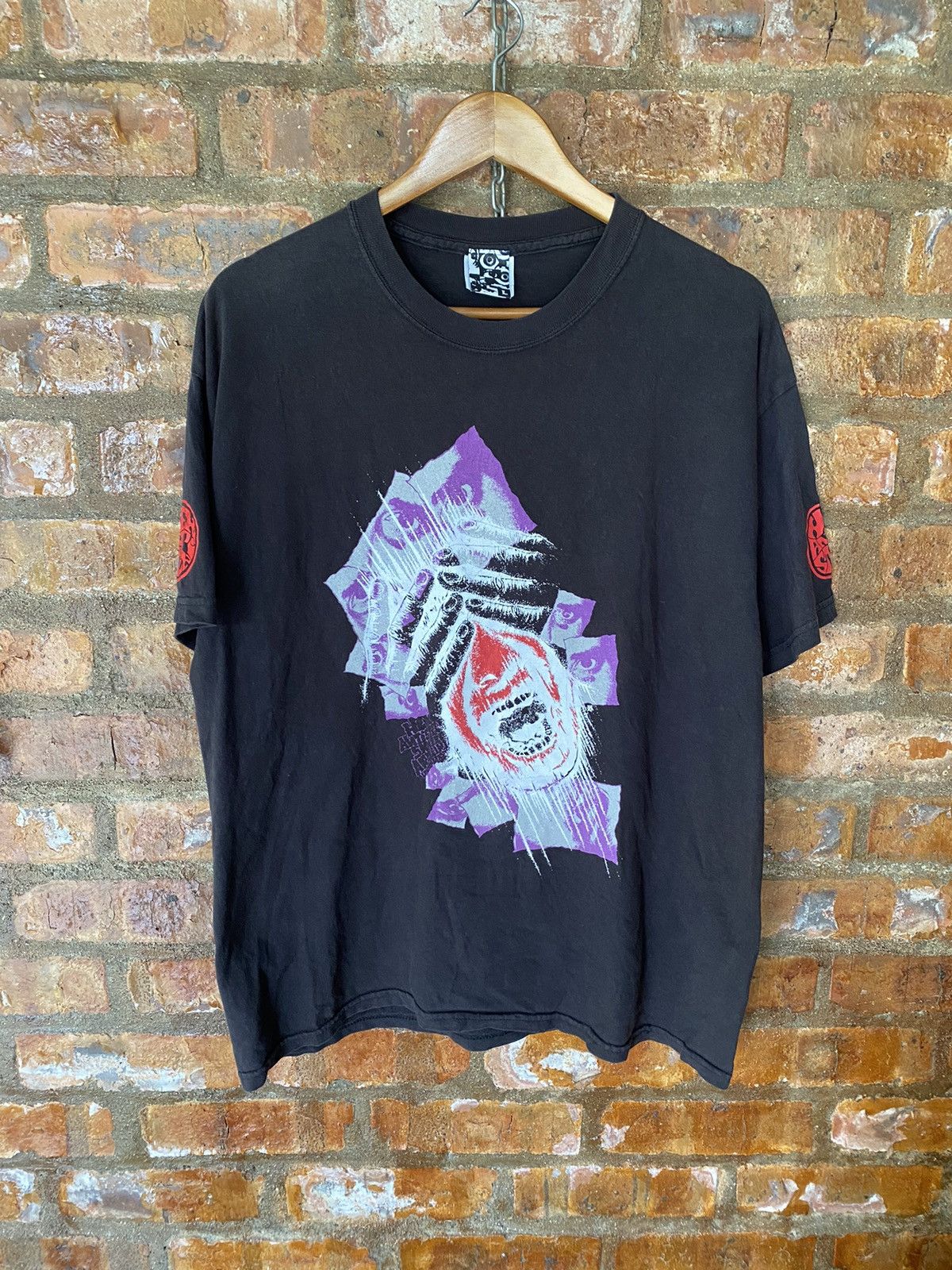 A.F.F.A. × Japanese Brand × Lad Musician 🔥2003 Hex Antistyle Anarchy marlin monson Scream face Size US L / EU 52-54 / 3 - 2 Thumbnail