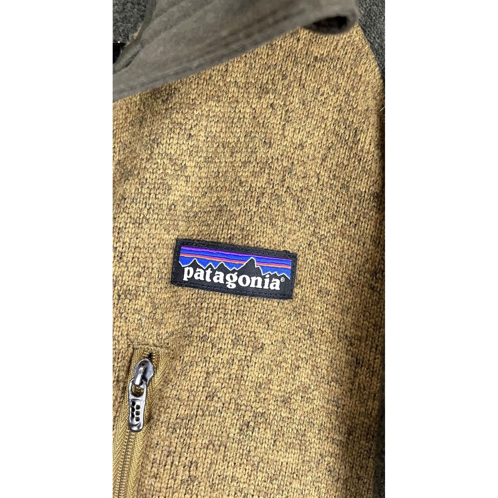 Patagonia Patagonia Mens Medium Brown Quarter Zip Fleece Pullover Sweater Chest Pocket Size US M / EU 48-50 / 2 - 2 Thumbnail