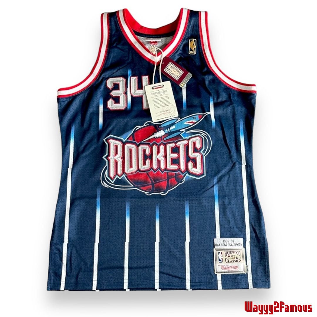 Mitchell & Ness × NBA Authentic Hakeem Olajuwon 90's Rockets *NWT* Size US L / EU 52-54 / 3 - 3 Thumbnail