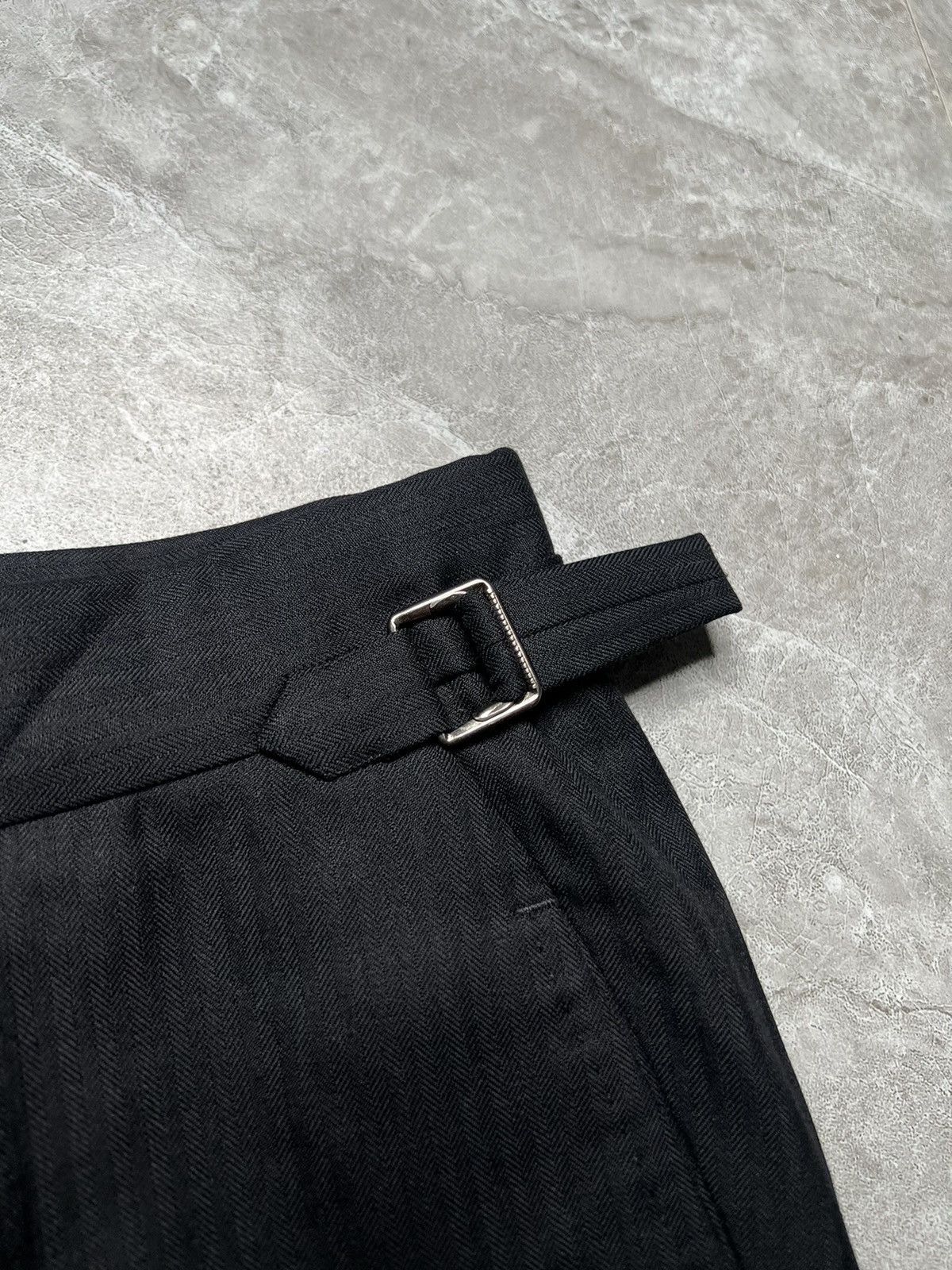 Tom Ford Tom Ford Buckle Waist Wool Trouser Size US 29 - 4 Thumbnail