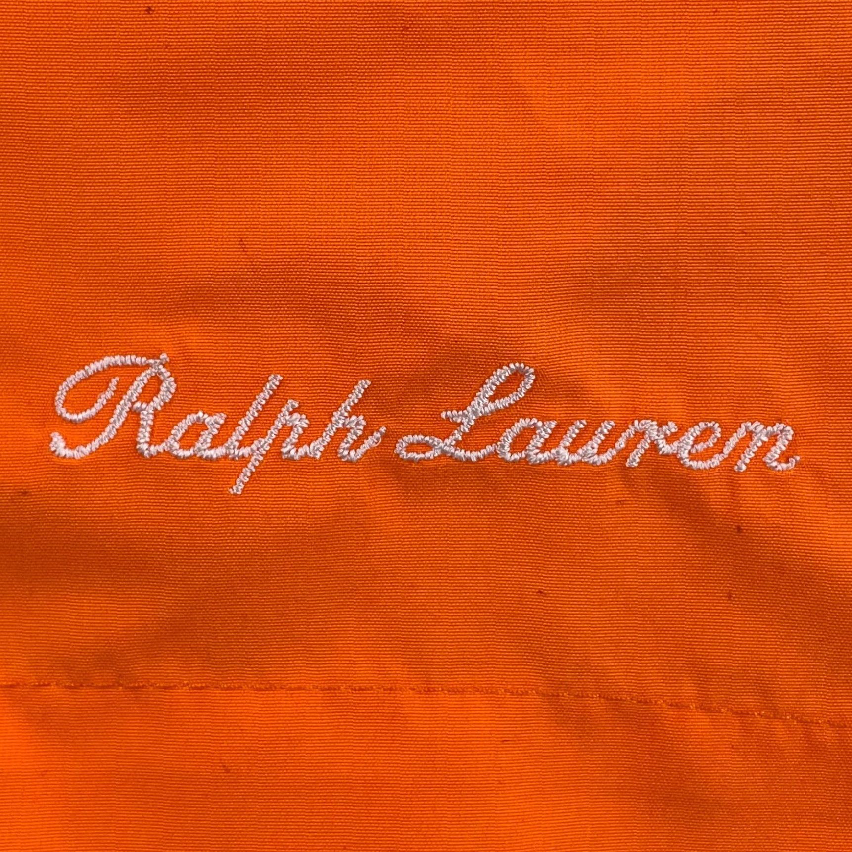 Ralph Lauren Purple Label Polo Ralph Lauren Purple Label Amalfi Swim Trunks Men Medium Orange Pop NWT 95 Size US M / EU 48-50 / 2 - 6 Thumbnail
