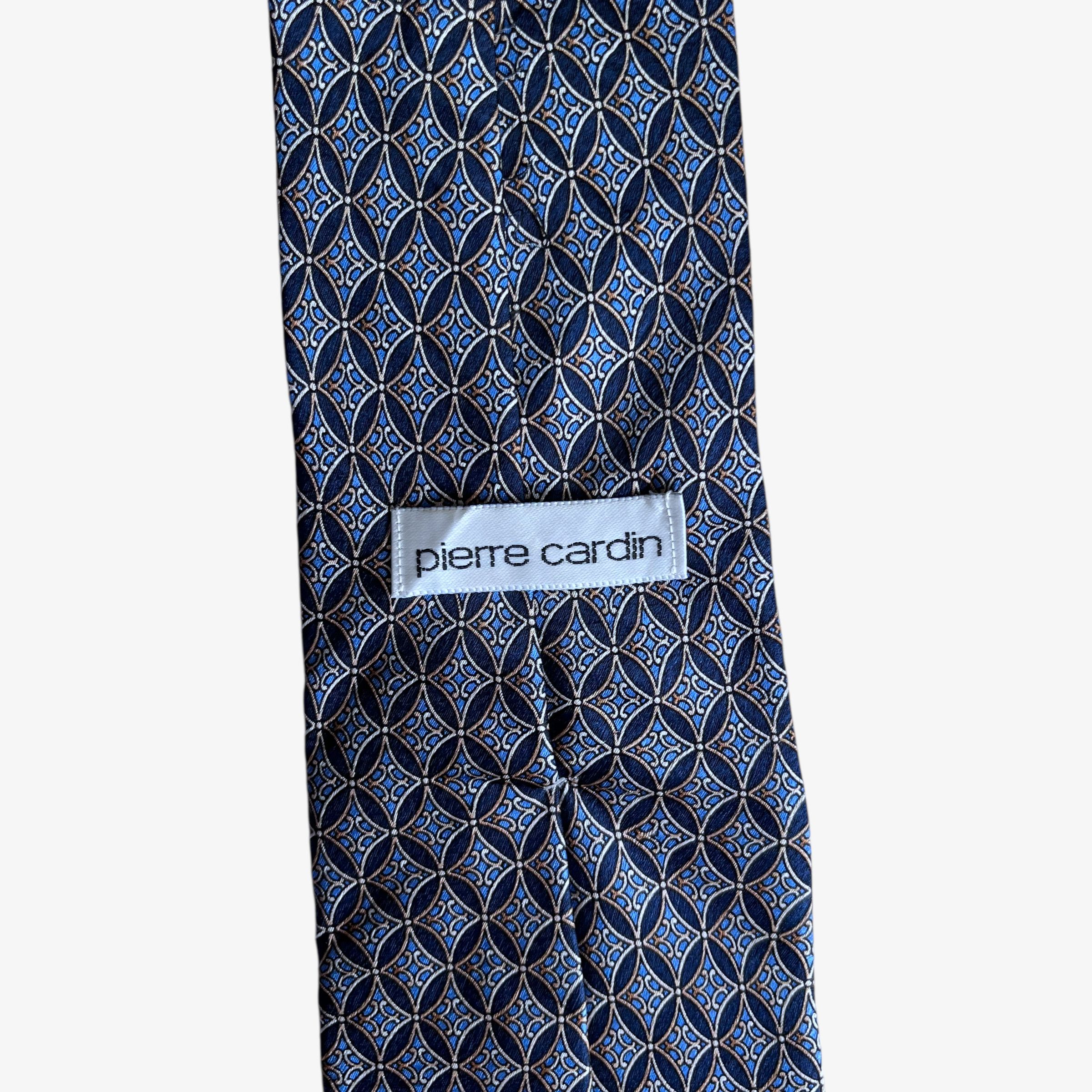 Pierre Cardin Vintage 90s Pierre Cardin Abstract Art Deco Print Silk Tie Size ONE SIZE - 2 Thumbnail