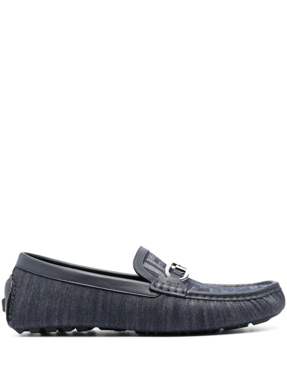 Fendi o1loc1c0824 Loafer in Navy Blue Size US 10 / EU 43 - 4 Thumbnail
