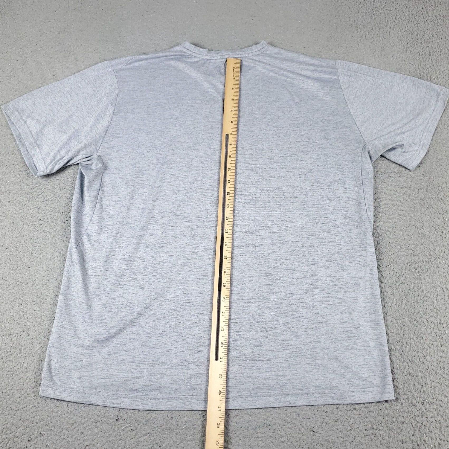 Nike Nike T Shirt Mens XL Gray Swoosh Running Active Gym Short Sleeve Size US XL / EU 56 / 4 - 5 Thumbnail
