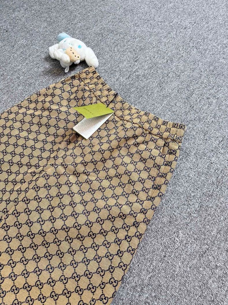 Gucci Gucci Brown double G old flower full logo denim canvas sho Size US 28 / EU 44 - 3 Thumbnail