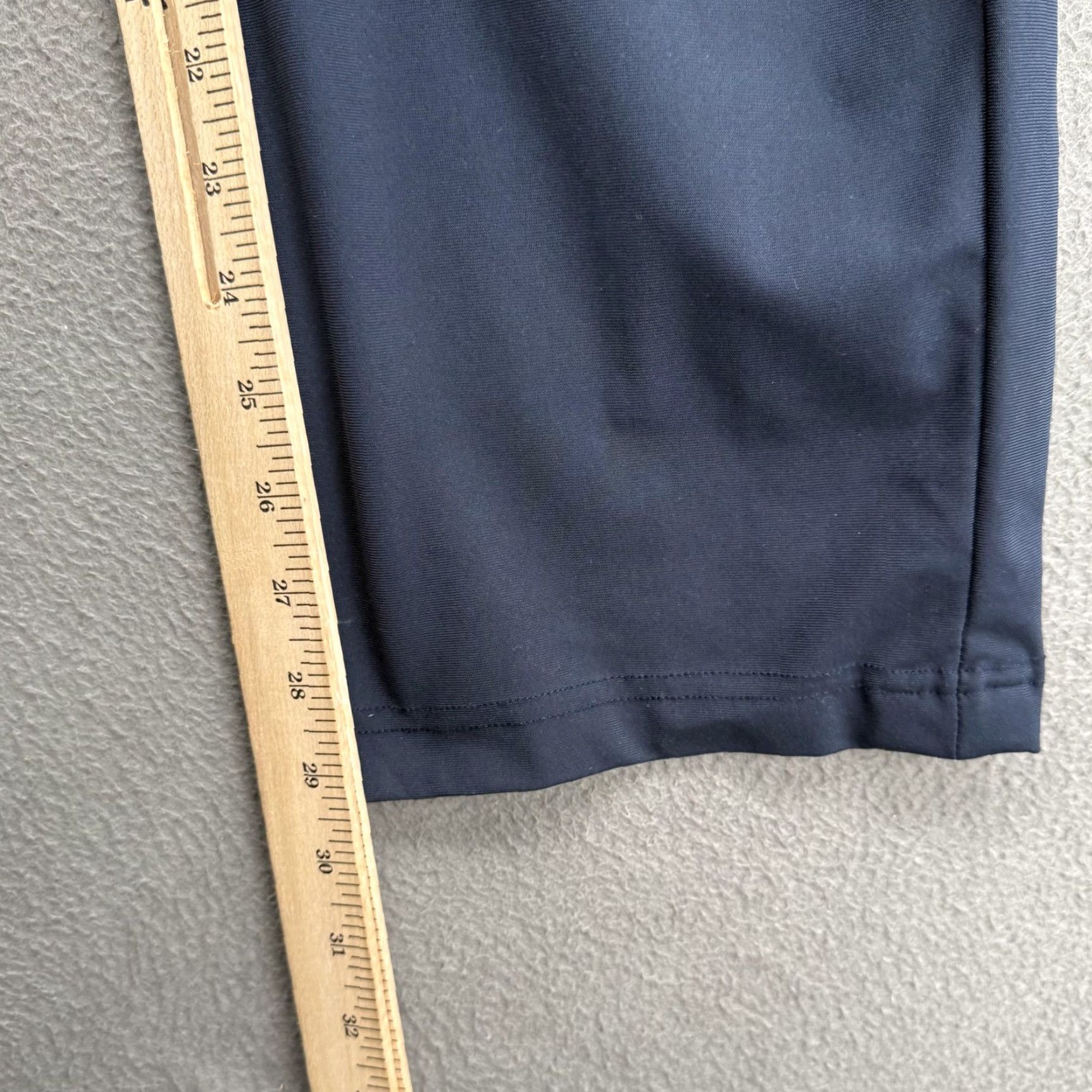 Lululemon Lululemon Pants Mens 36 Blue Chino Straight Leg Stretch 5 Pocket Casual Flat Front Zip Fly 37/29 Size US 36 / EU 52 - 5 Thumbnail