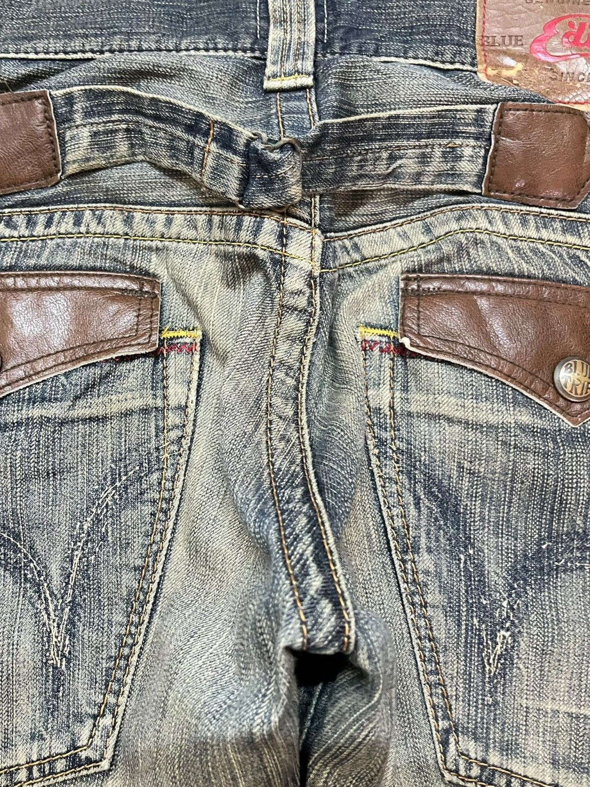 Edwin Vintage Edwin Bluetrip Mudwash Clawmark Distressed Denim Size US 32 / EU 48 - 8 Thumbnail