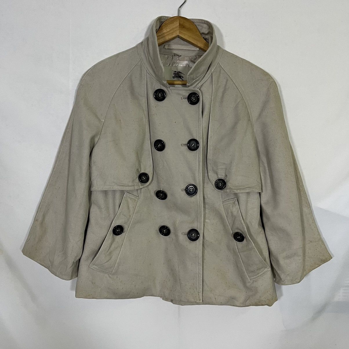 Burberry BURBERRY ENGLAND DOUBLE BREASTED JACKET/COAT Size XL / US 12-14 / IT 48-50 - 1 Thumbnail