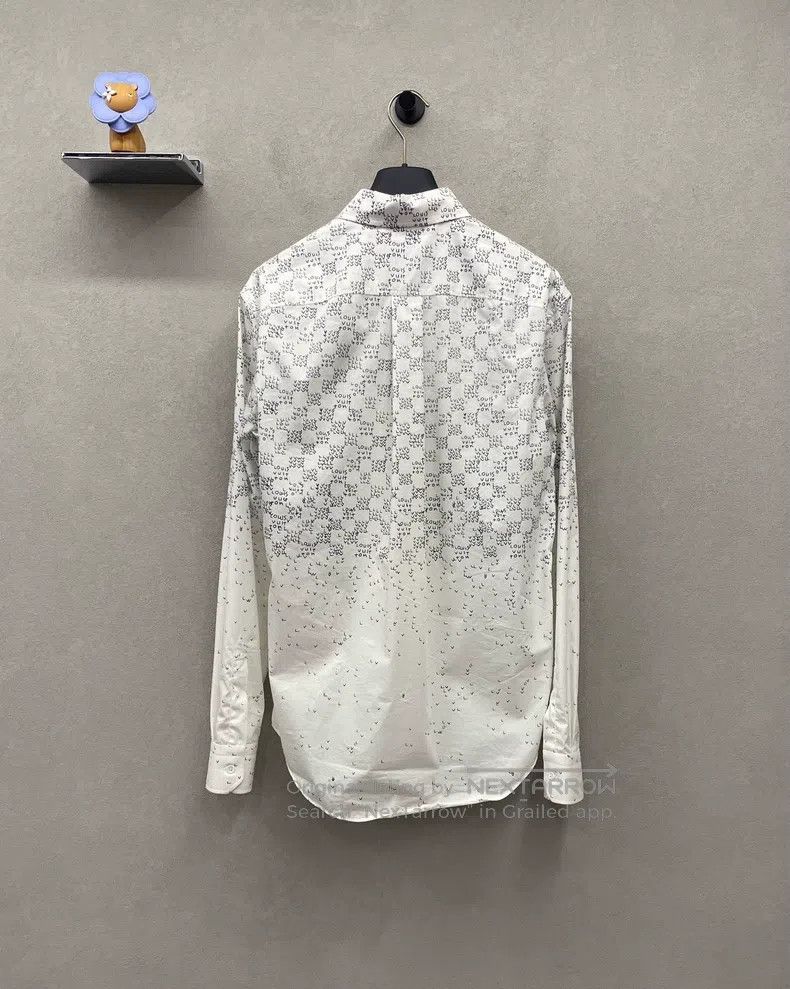 Louis Vuitton Louis Vuitton Full Print Gradient Long Sleeve White Shirt Size US S / EU 44-46 / 1 - 2 Thumbnail