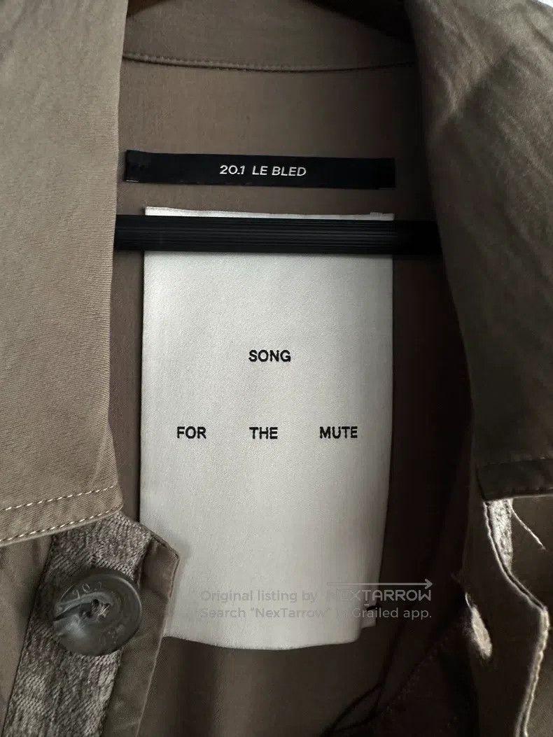 Song For The Mute SONG FOR THE MUTE Distressed Fringe Ribbon Jacket i Size US M / EU 48-50 / 2 - 6 Thumbnail