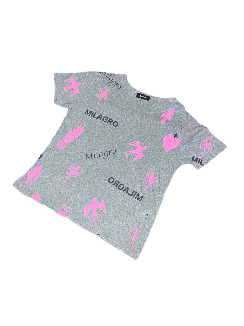 Zucca Zucca Milagros Print T-Shirt Size M / US 6-8 / IT 42-44 - 1 Thumbnail