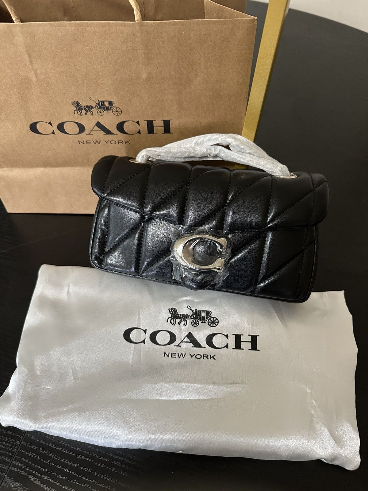 Coach COACH Women's Quilted Leather Tabby 20 Shoulder Bag Size ONE SIZE - 1 Thumbnail