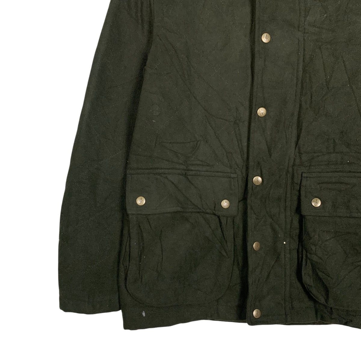 JW Anderson × Uniqlo JW ANDERSON Dark Green Wool Rancher Jacket #2744-C124 Size US S / EU 44-46 / 1 - 5 Thumbnail