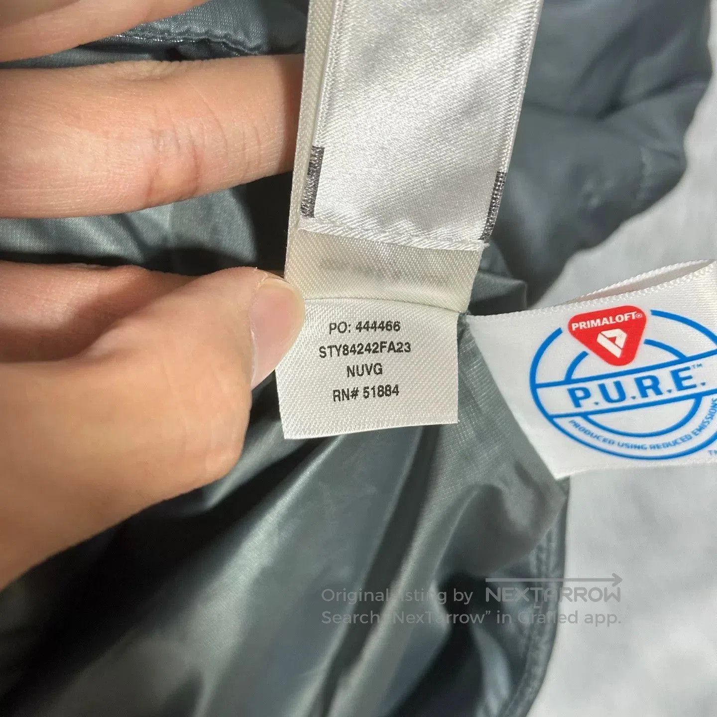 Patagonia Patagonia Nano Puff Cotton Vest M Aviation Gray. Size US M / EU 48-50 / 2 - 7 Thumbnail