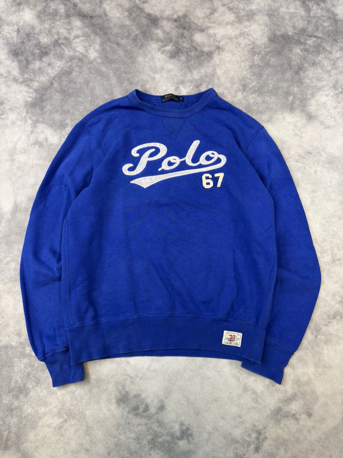 Designer × Polo Ralph Lauren Vintage Sweatshirt Polo Ralph Lauren big logo old money rap Size US M / EU 48-50 / 2 - 1 Thumbnail
