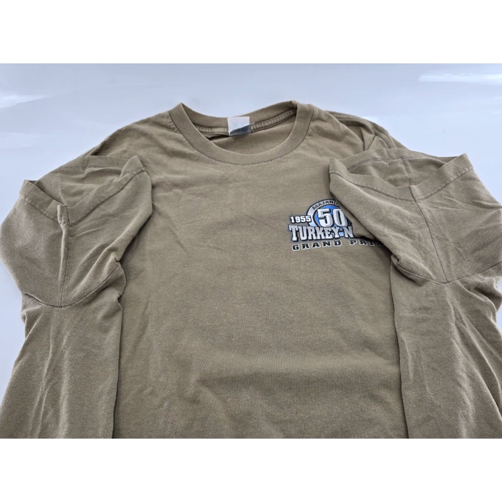 Vintage Grand Prix 50th Turkey night Grand Prix Midget racing event 2005 Irwindale CA - T Shirt 2XL Nike Shirt White Cat Mens Size US XXL / EU 58 / 5 - 3 Thumbnail