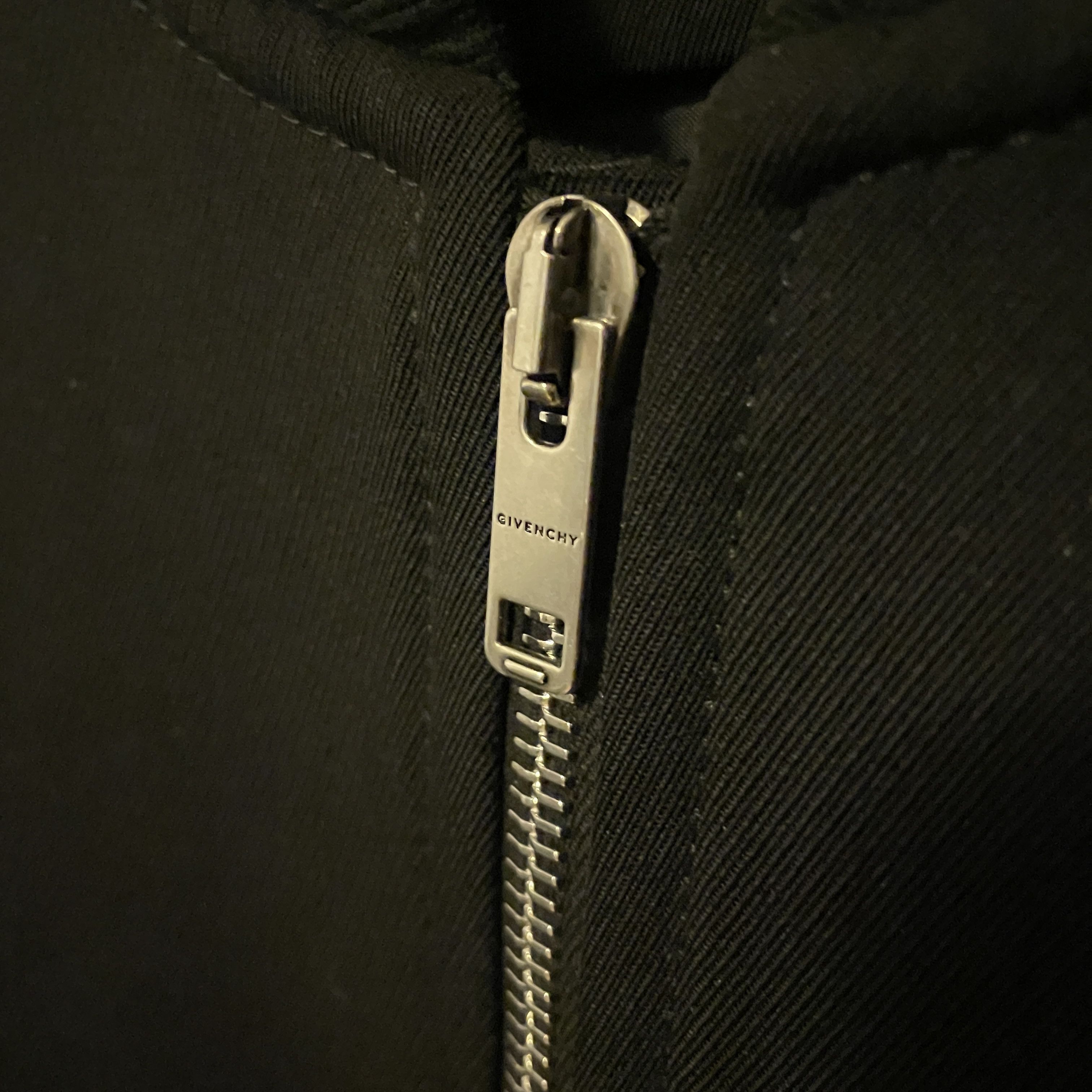 Givenchy GIVENCHY Black 4G Logo Virgin Wool Bomber Jacket Men L 50 Size US M / EU 48-50 / 2 - 3 Thumbnail