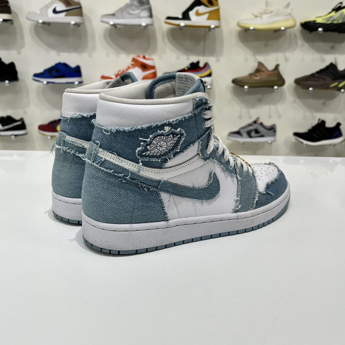 Nike Air Jordan 1 Retro High OG Denim Size US 10 / IT 40 - 6 Thumbnail