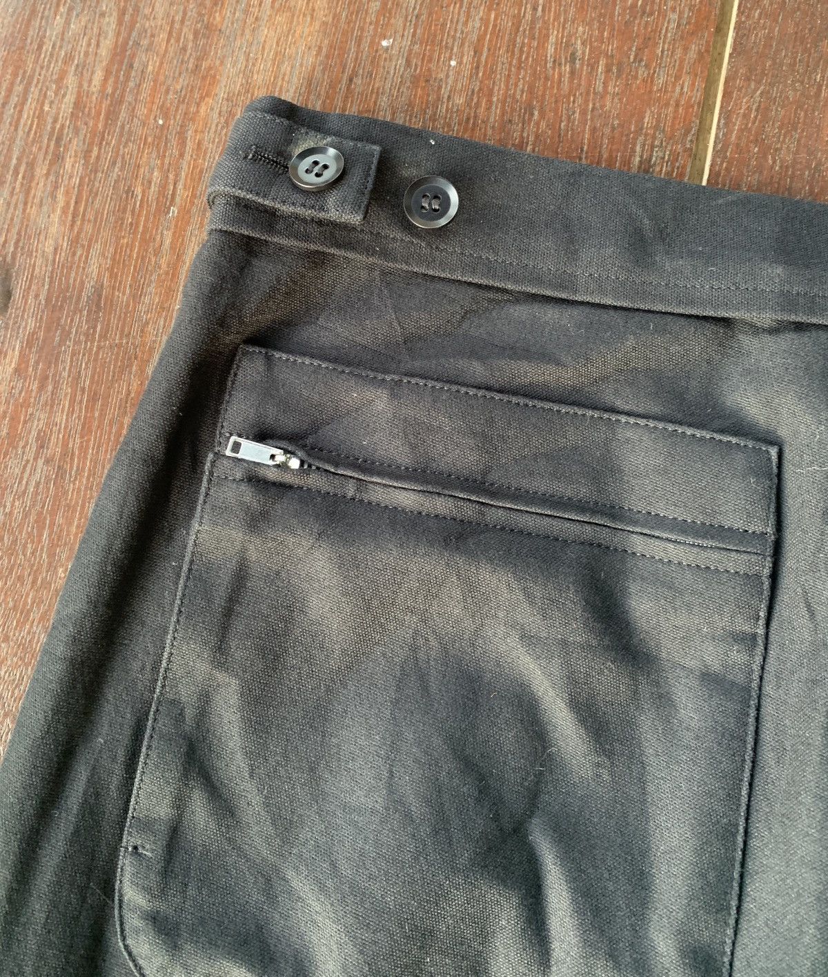 Yohji Yamamoto Yohji yamamoto + Noir black pants Size US 31 - 4 Thumbnail