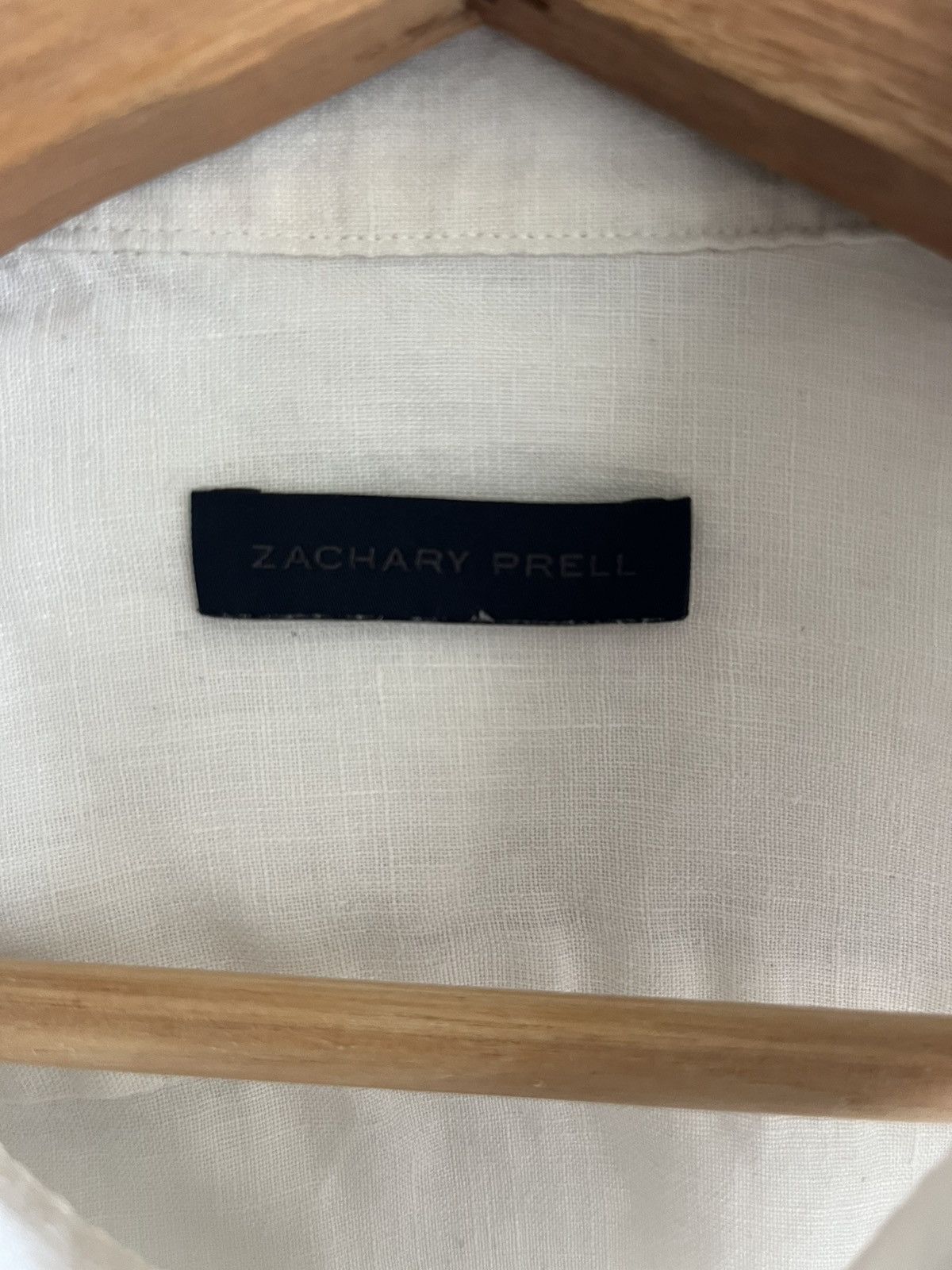 Zachary Prell Linen Button Our Legacy Ivy Prep Polo 80s 90s y2k Stussy Size US M / EU 48-50 / 2 - 3 Thumbnail