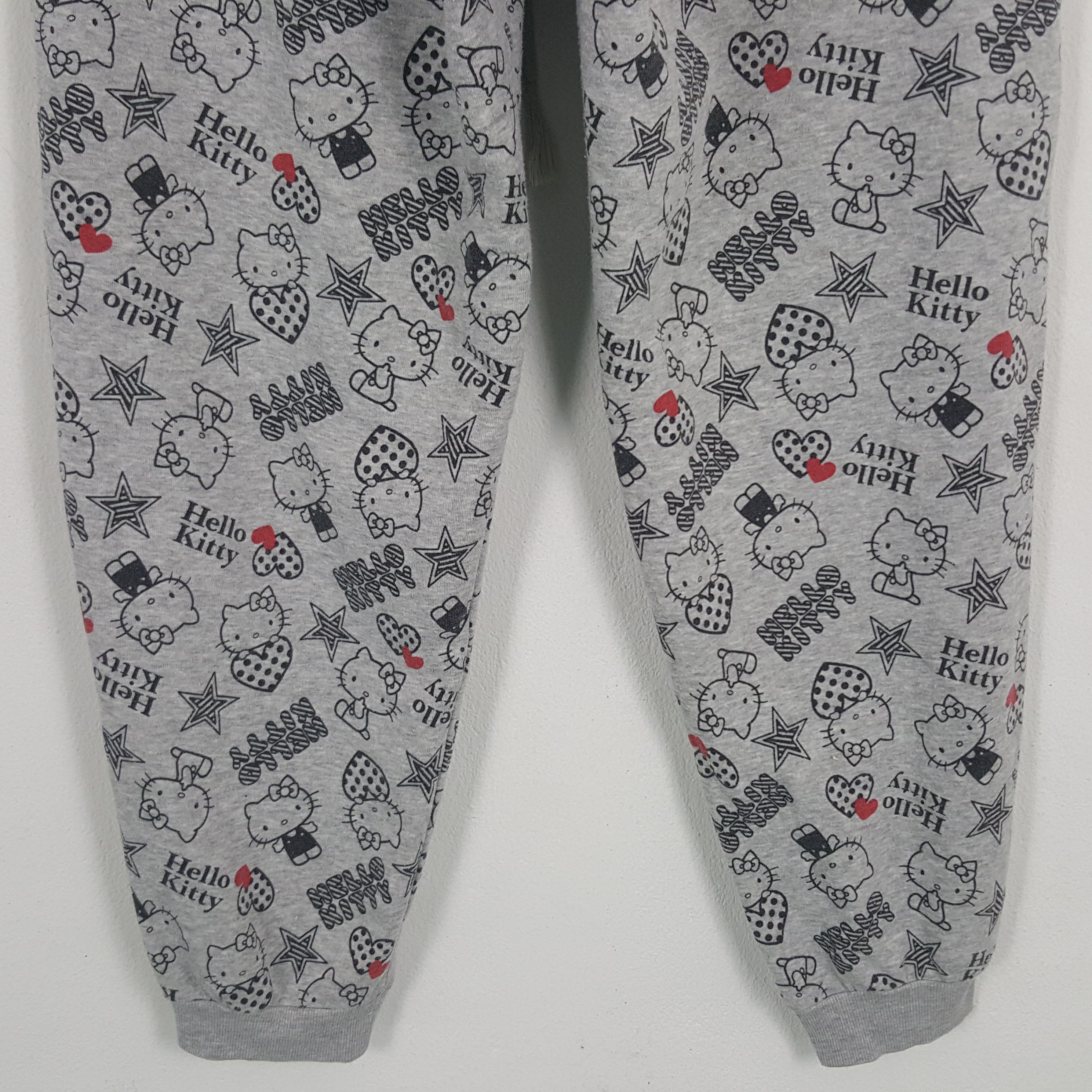 Cartoon Network × Japanese Brand × Vintage Vintage Hello Kitty Full Printed Cartoon Jogging Pants Size US 30 / EU 46 - 6 Thumbnail