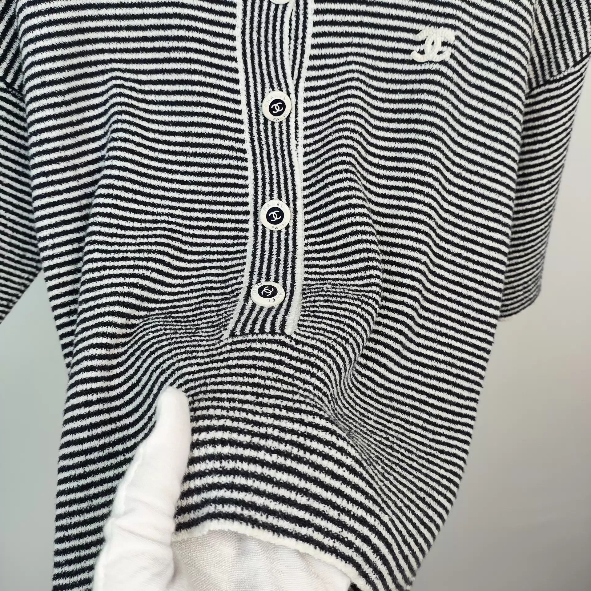 Chanel Chanel striped cardigan 36 Size XS / US 0-2 / IT 36-38 - 7 Thumbnail