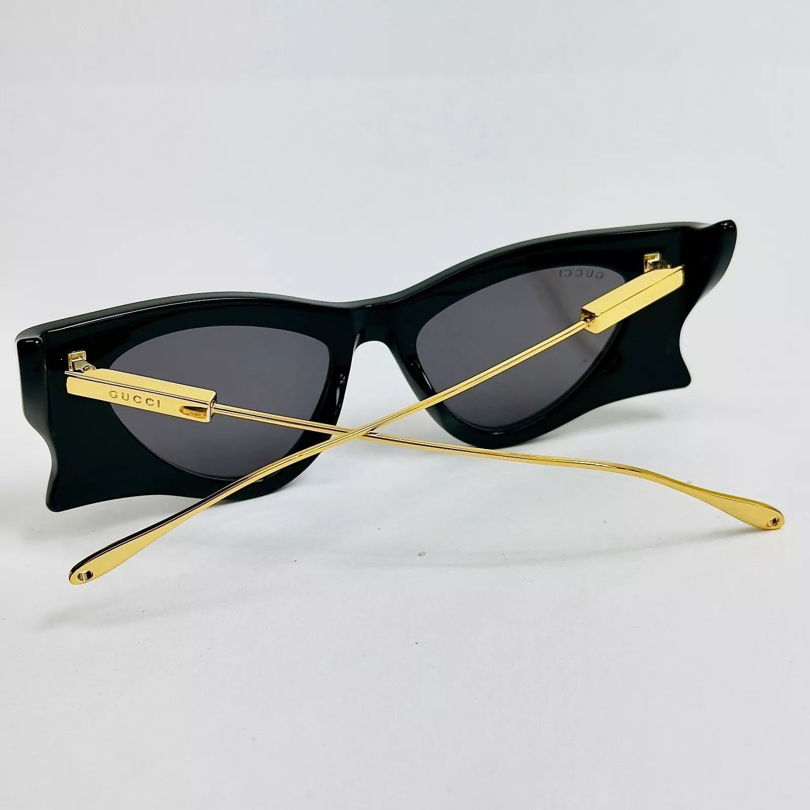 Gucci GUCCI 1328 Black Designer Rectangular Mask Gg1328S 001 Size ONE SIZE - 2 Thumbnail
