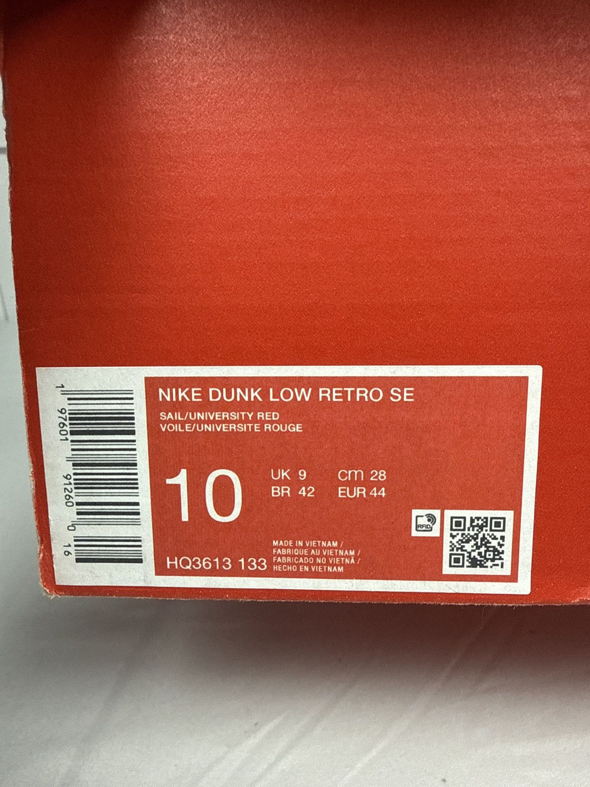 Nike Retro Nike Dunk Low Harlem Globetrotters size 10 M Size US 10 / EU 43 - 9 Thumbnail