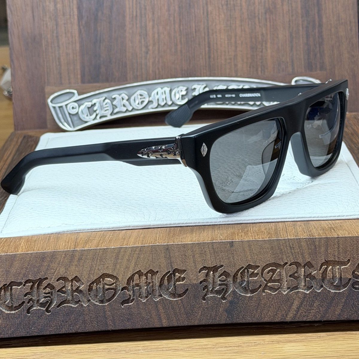 Chrome Hearts Chrome Hearts CHARISMADICK Sunglasses Size ONE SIZE - 5 Thumbnail