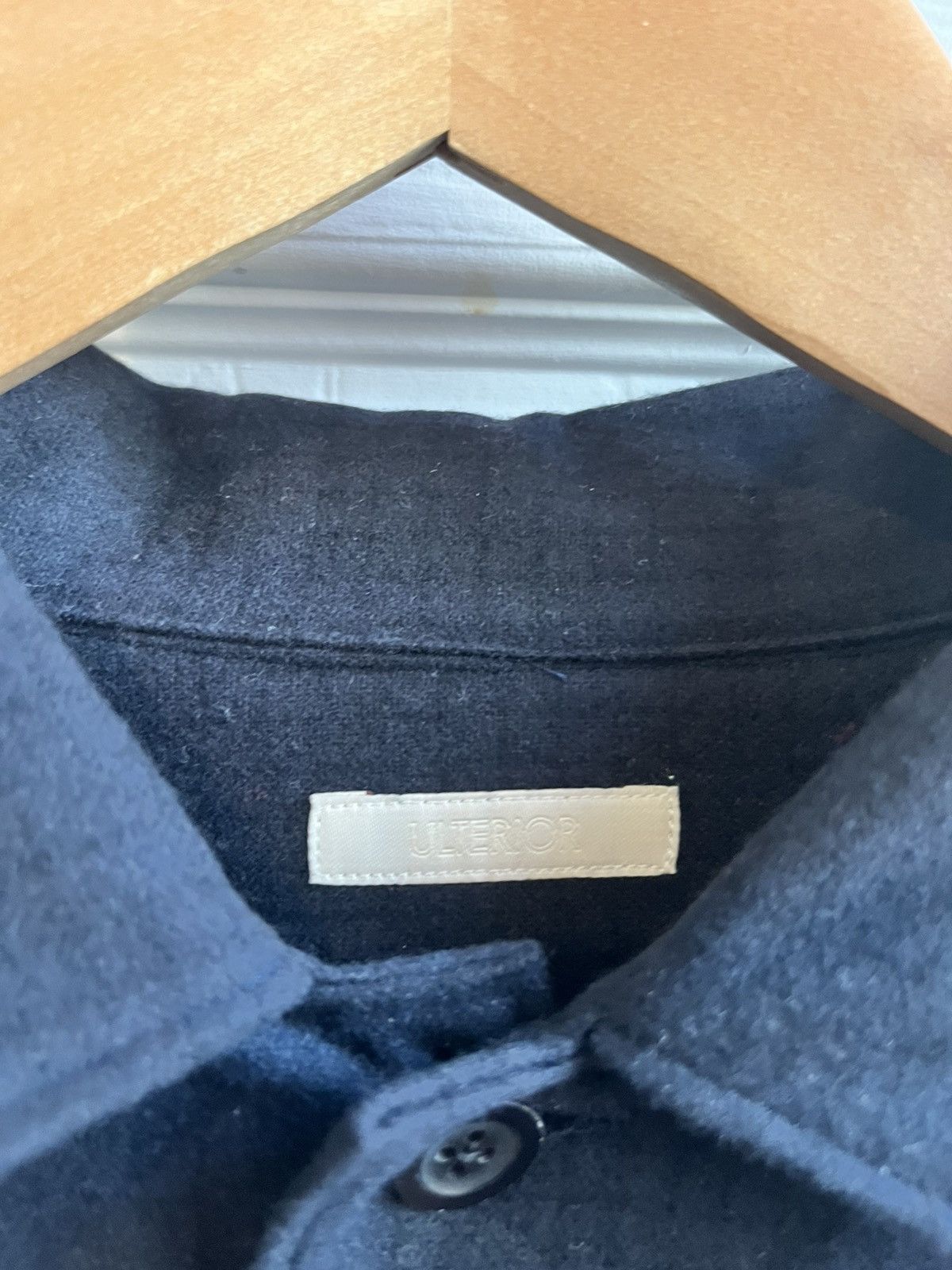 Ulterior Ulterior two pocket wool shirt Size US L / EU 52-54 / 3 - 2 Thumbnail