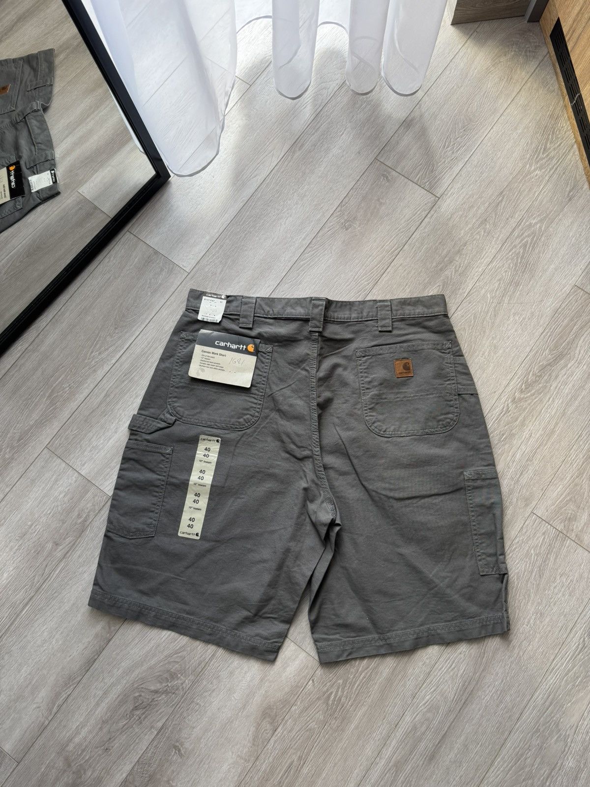 Carhartt × Vintage Carhartt Cargo Shorts Streetwear Style Size US 36 / EU 52 - 1 Thumbnail