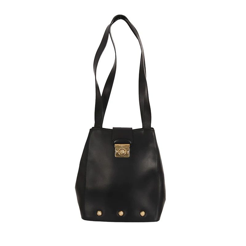 Salvatore Ferragamo Salvatore Ferragamo Retro Gold Shoulder Bag 24 Women Size ONE SIZE - 1 Thumbnail