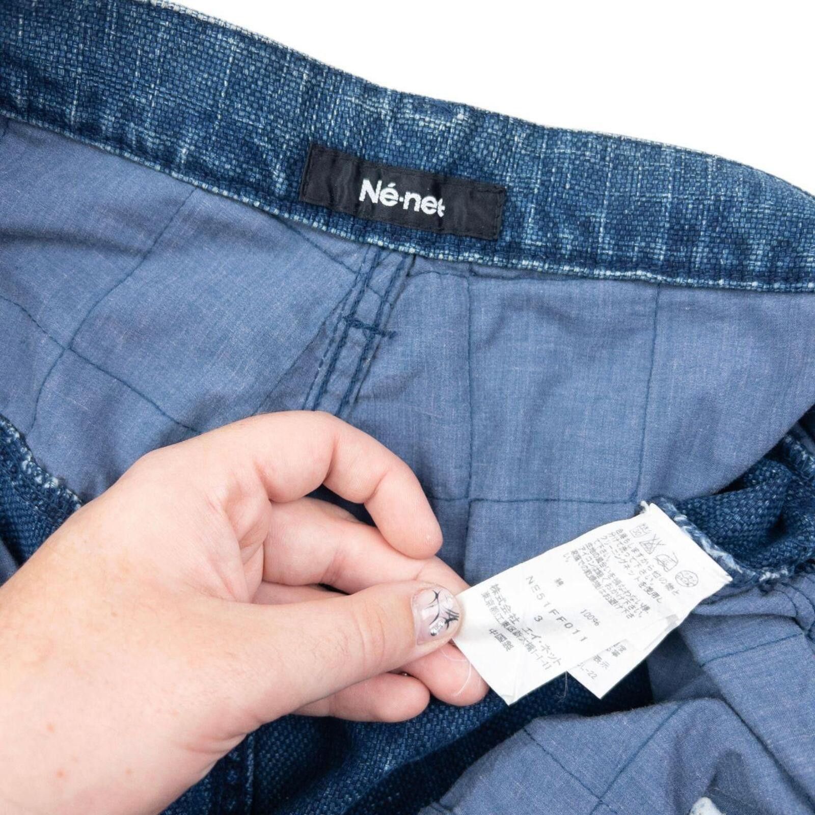 Issey Miyake Vintage Ne-Net By Issey Miyake Patchwork Denim Jeans W30 Size 30" / US 8 / IT 44 - 6 Thumbnail