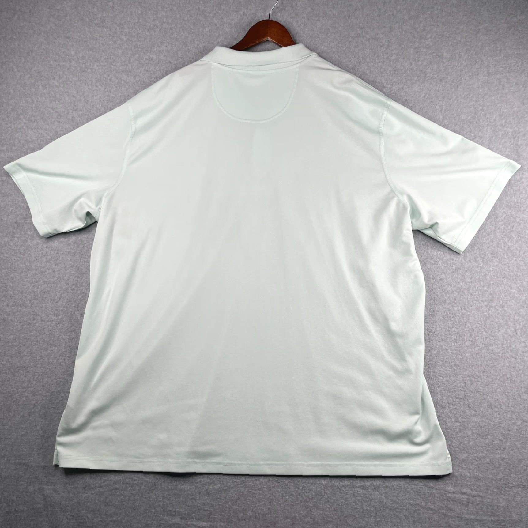 Reebok Reebok Polo Shirt 4XLT Mint Green Speedwick Performance Casual Mens Shirt Short Sleeve Collared Button Polo Green 4XLT Mens Golf Size US XXL / EU 58 / 5 - 6 Thumbnail