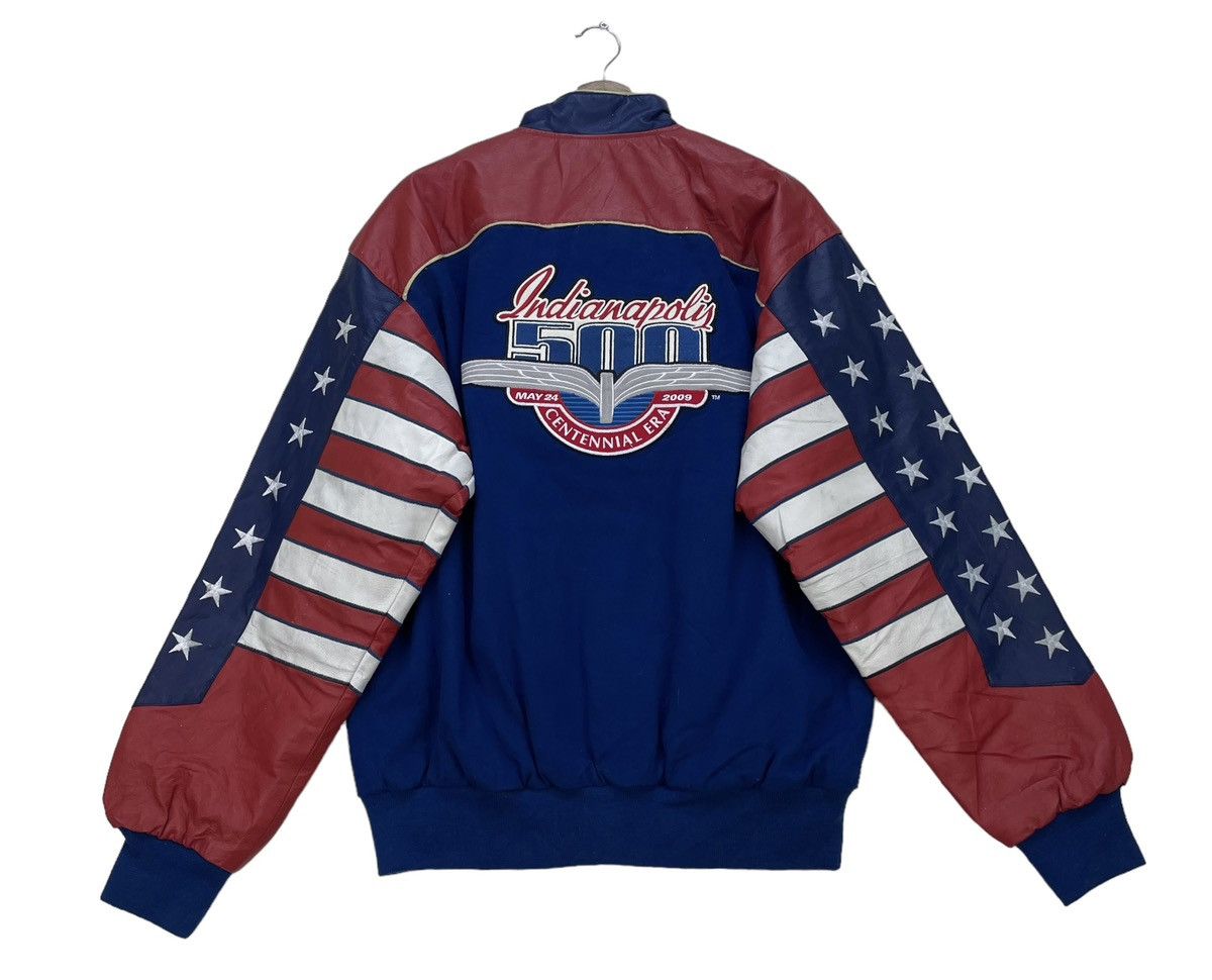 Other 🔥Limited Edition Genuine Leather Indianapolis America Flag Size US M / EU 48-50 / 2 - 2 Thumbnail