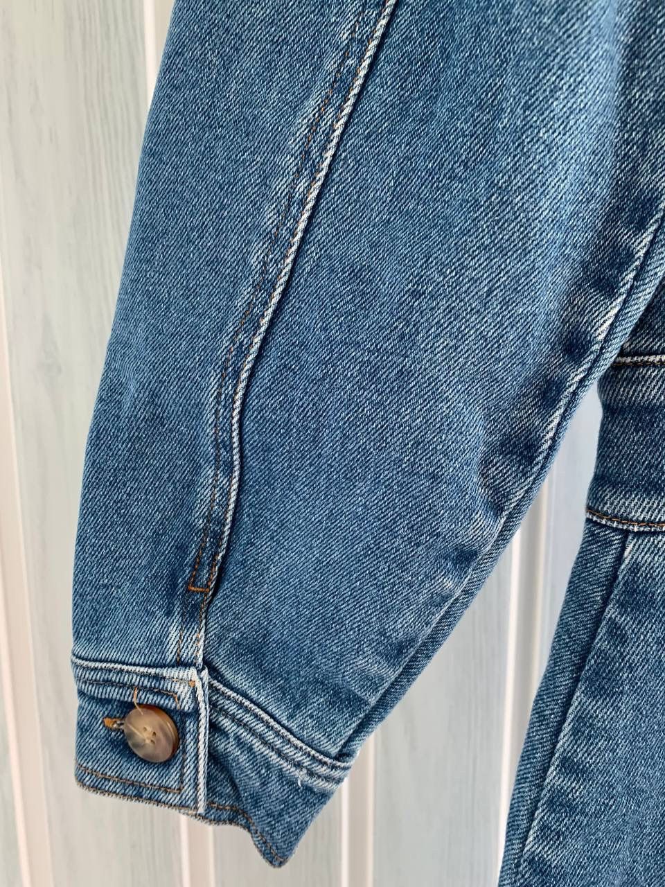 Designer × Sezane Sezane Denim Blue Women’s Cotton Button Pockets Jumpsuit Size 27" / US 4 / IT 40 - 11 Thumbnail