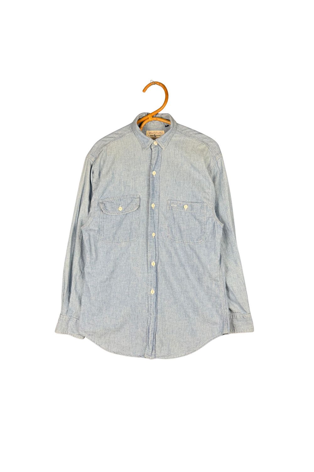 Ralph Lauren 90s RL Authentic Dungarees Chambray Work Shirt - Made in USA Size US XS / EU 42 / 0 - 1 Thumbnail