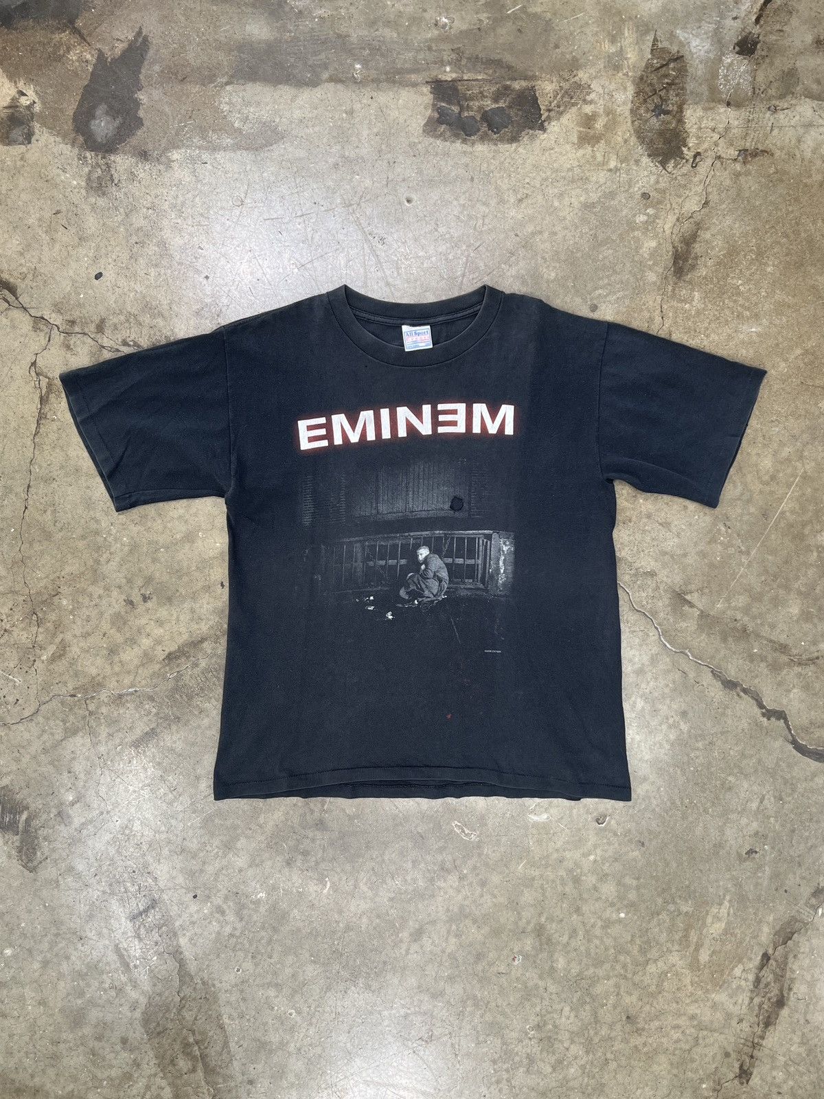 Band Tees Vintage 2000 Eminem Marshall Mathers Album Cover Tee Large Size US L / EU 52-54 / 3 - 2 Thumbnail