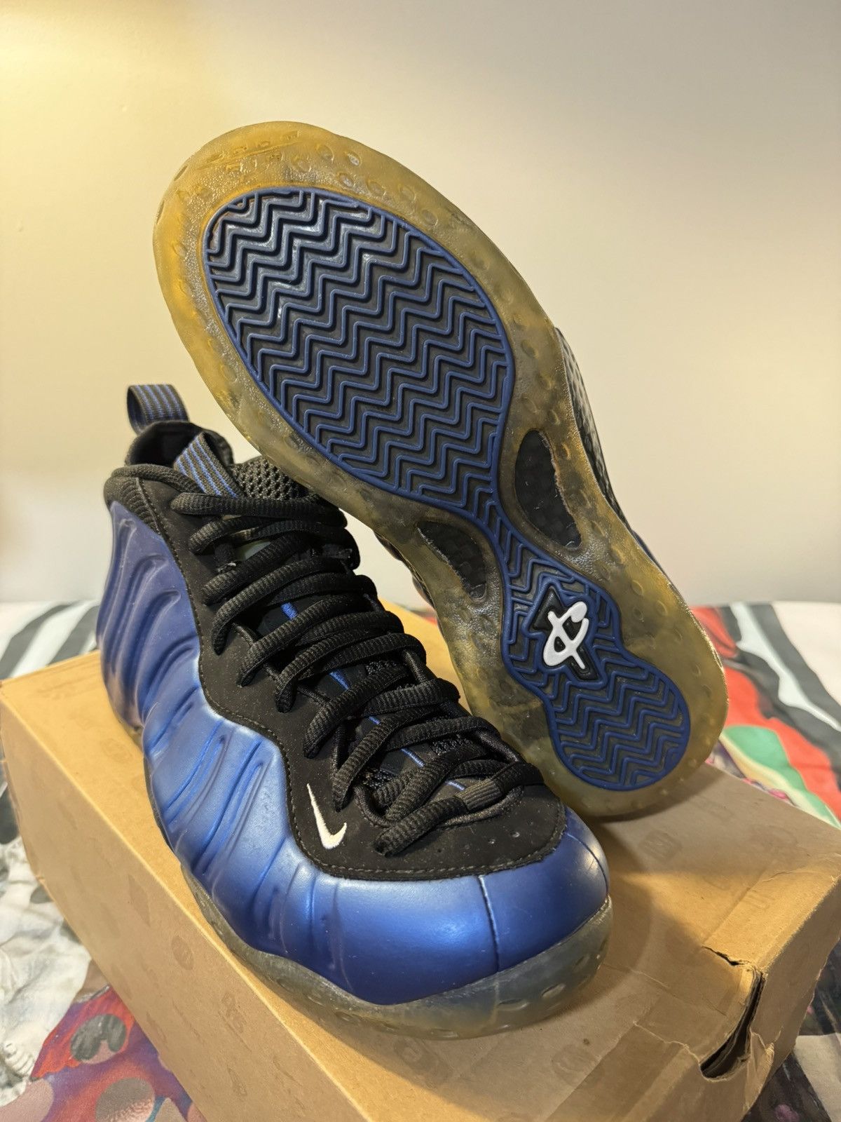 Nike Foamposit Royal Blue Size US 8 / EU 41 - 10 Thumbnail