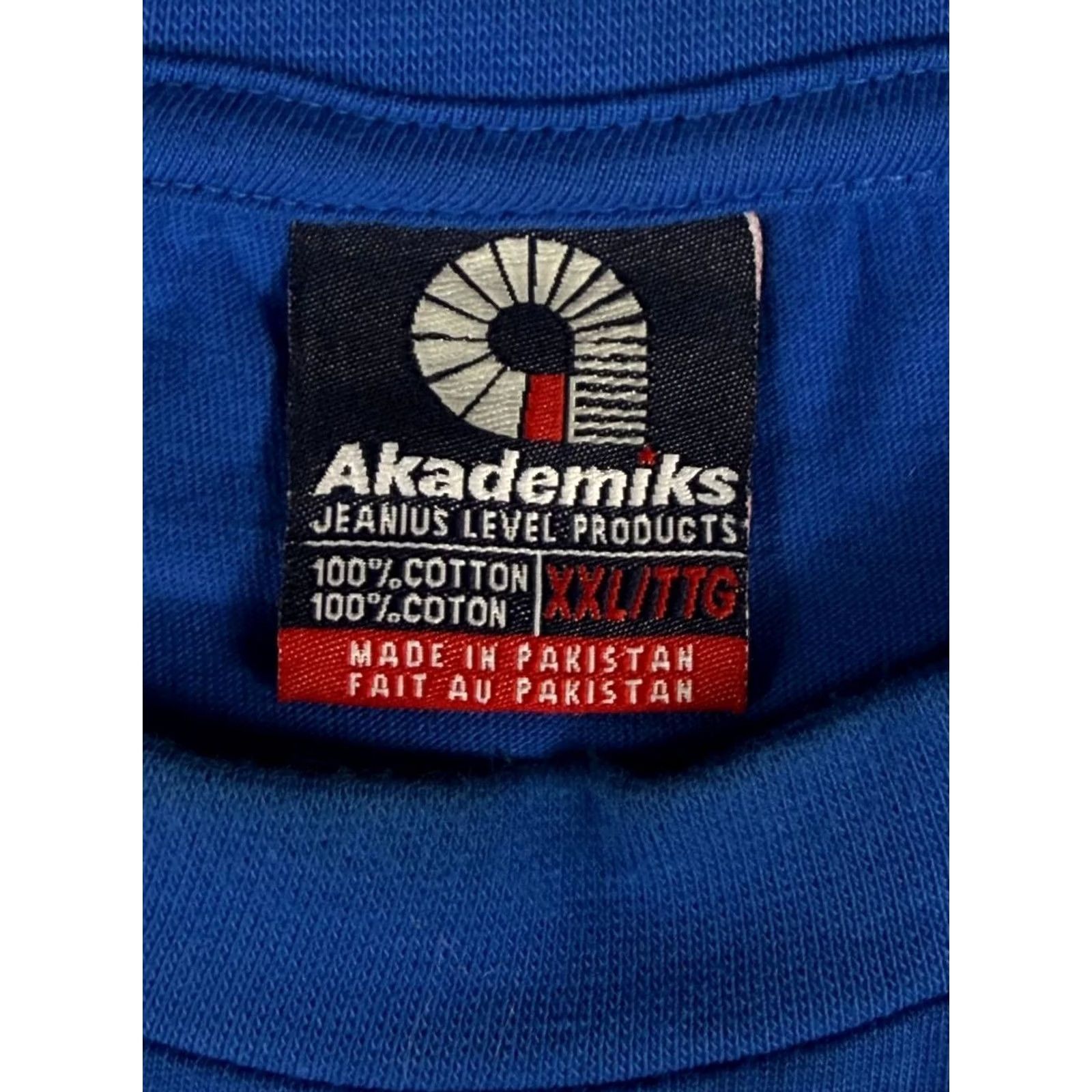 Akademiks VINTAGE Akademiks AKDM Shirt XXL Big Logo Graphic Nautical Print Y2K Hip Hop Streetwear Size US XXL / EU 58 / 5 - 7 Thumbnail